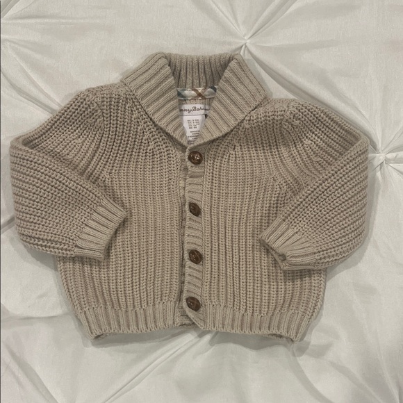 Ralph Lauren Other - Ralph Lauren Kids Tan Knit Sweater Size 3-6 months